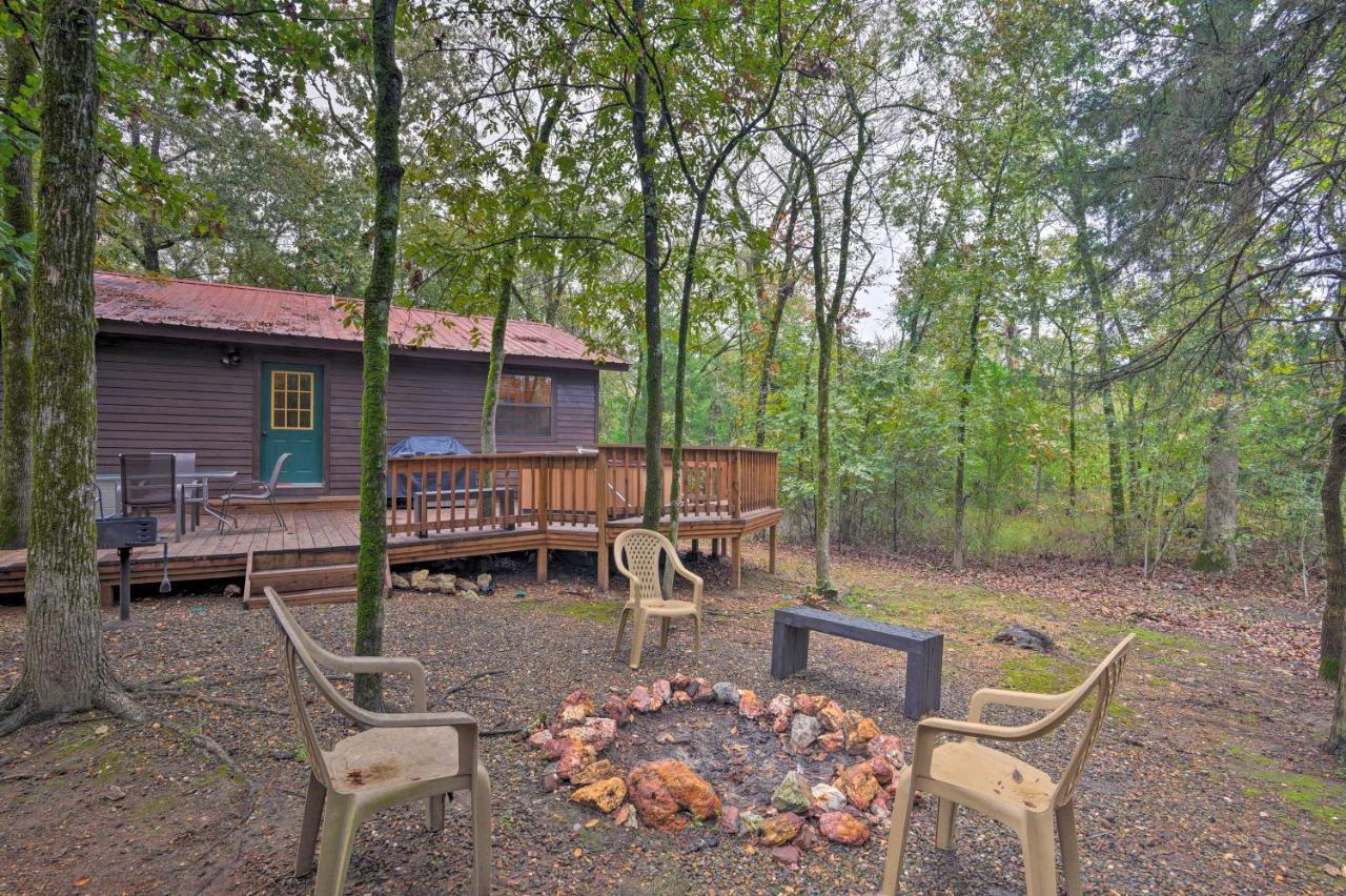 Hochatown Hideaway With Hot Tub, Grill And Fire Pit! Villa Stephens Gap Luaran gambar