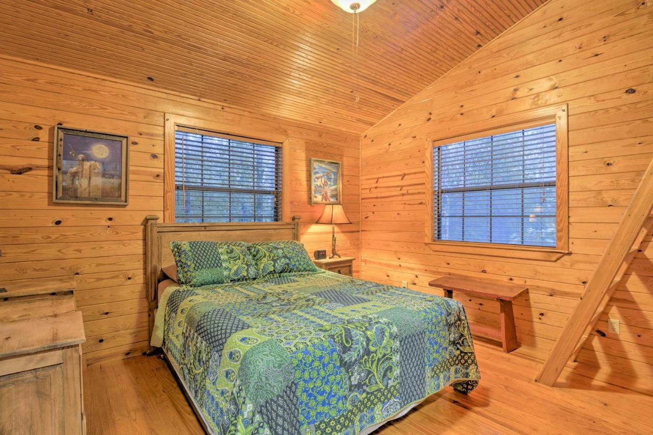 Hochatown Hideaway With Hot Tub, Grill And Fire Pit! Villa Stephens Gap Luaran gambar