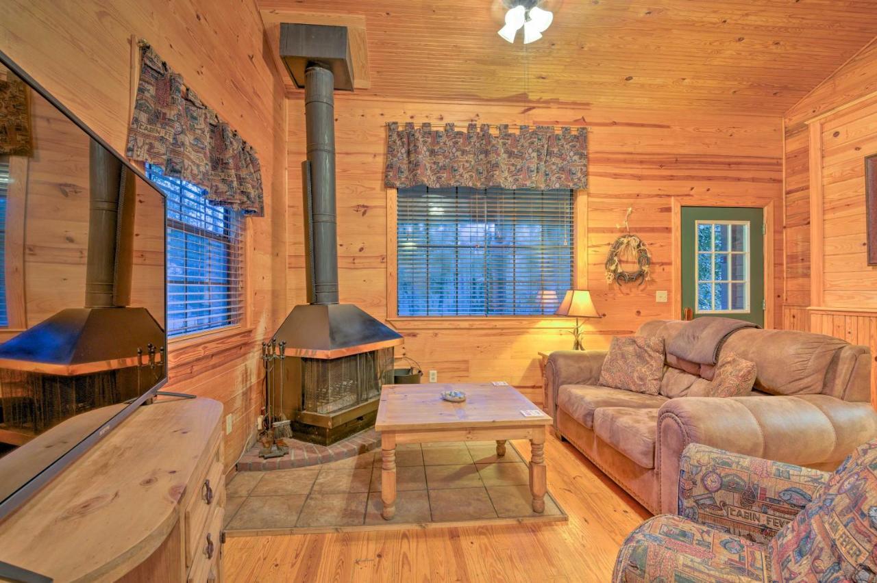 Hochatown Hideaway With Hot Tub, Grill And Fire Pit! Villa Stephens Gap Luaran gambar