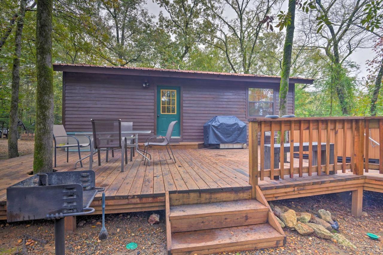 Hochatown Hideaway With Hot Tub, Grill And Fire Pit! Villa Stephens Gap Luaran gambar